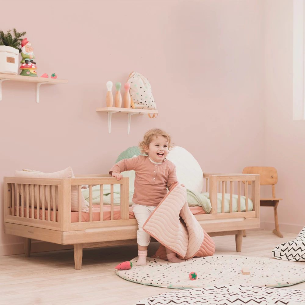 Hot Sale β€οΈ Buy π₯° Alhambra Cotton Fitted Sheet Mustard Nobodinoz Design Children π π - Image 2