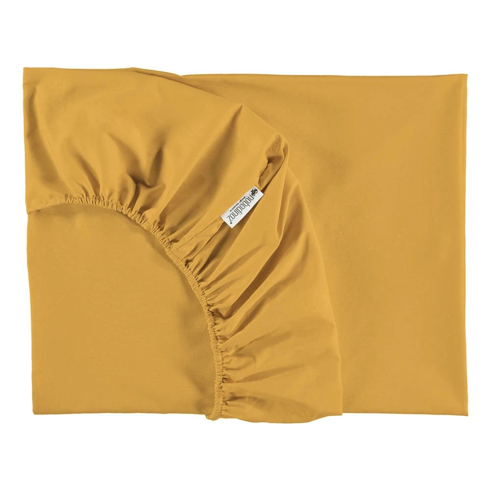 Hot Sale β€οΈ Buy π₯° Alhambra Cotton Fitted Sheet Mustard Nobodinoz Design Children π π