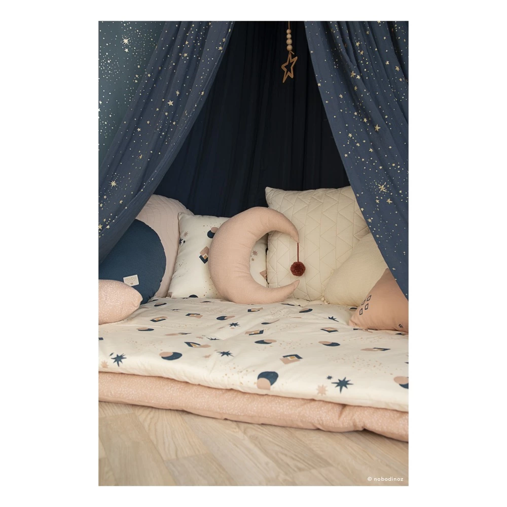 Outlet β Coupon βοΈ Amour Stella Organic Cotton Canopy Midnight blue Nobodinoz Design Baby π π - Image 4