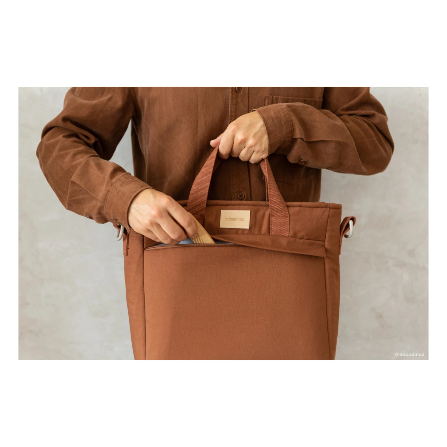 Best Sale βοΈ Coupon π Baby On The Go Changing π π Backpack Clay Nobodinoz Design Baby π π - Image 9