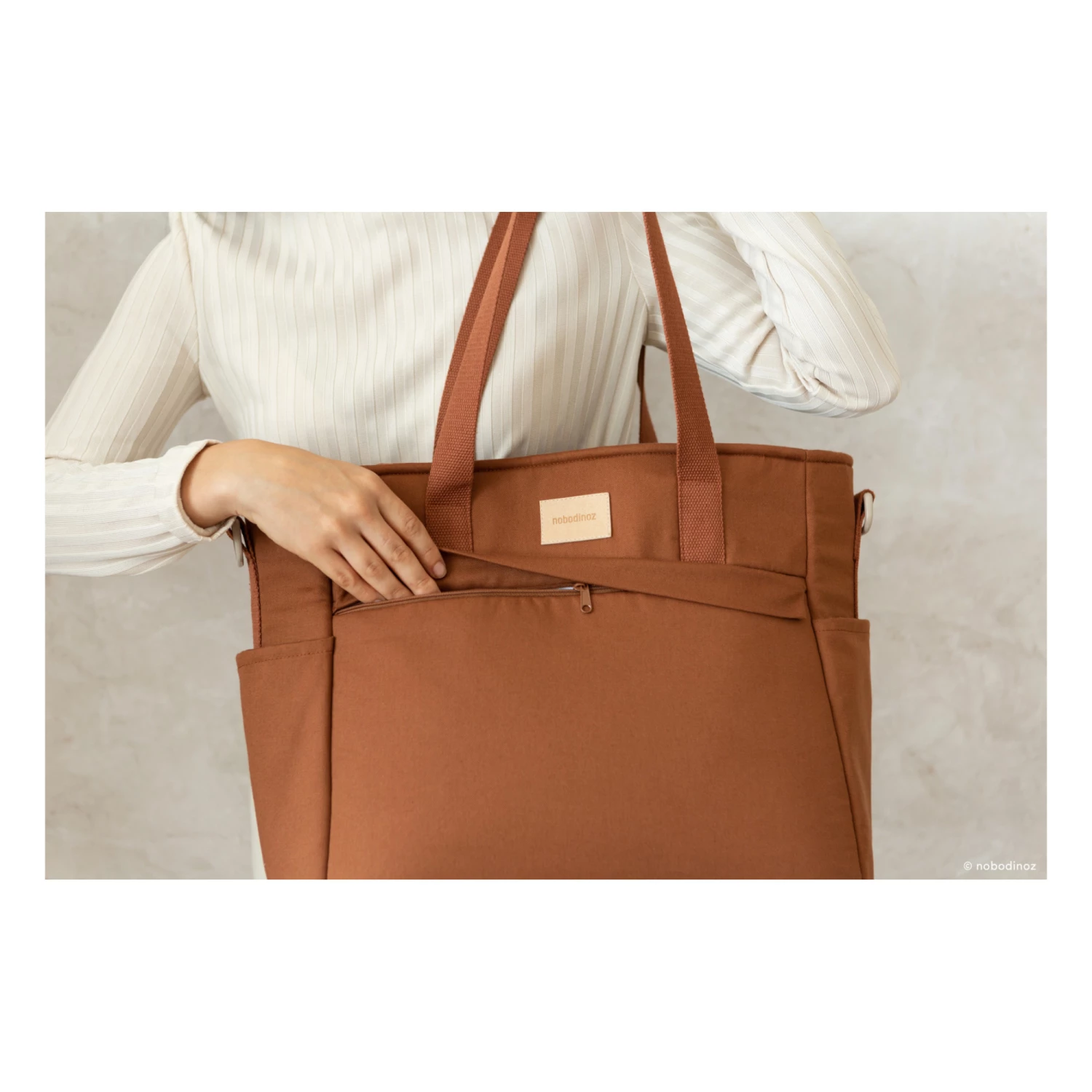 Top 10 π Cheap π Baby On The Go Changing Bag Clay Nobodinoz Design Baby π― π₯ - Image 5