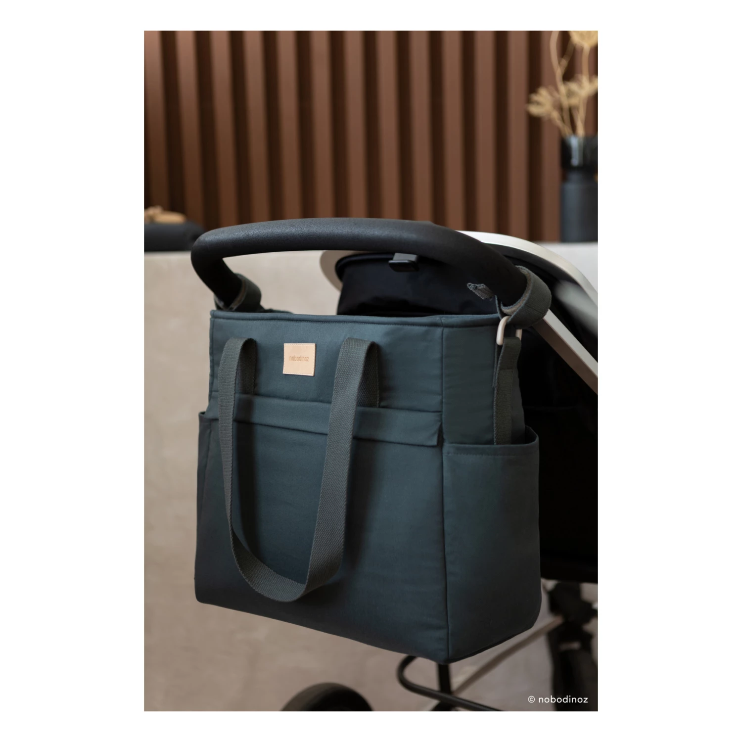 Cheapest π Cheap π₯ Baby On The Go Changing Bag Navy blue Nobodinoz Design Baby π π - Image 4