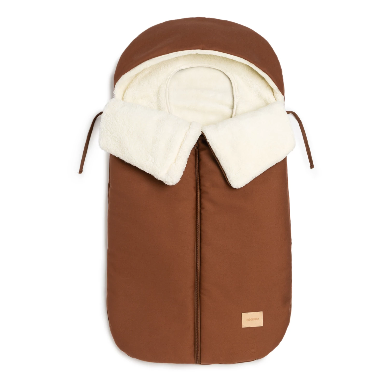Wholesale β€οΈ Outlet βοΈ Baby On The Go Universal Waterproof Footmuff Clay Nobodinoz Design Baby π₯° π - Image 5