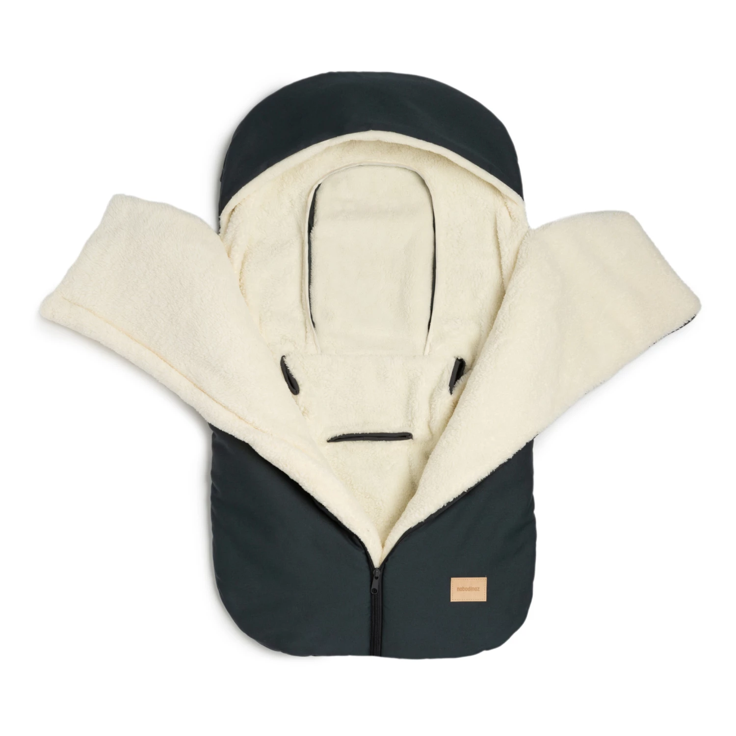 Promo π― Buy π Baby On The Go Universal Waterproof Footmuff Navy blue Nobodinoz Design Baby π₯° π€© - Image 3