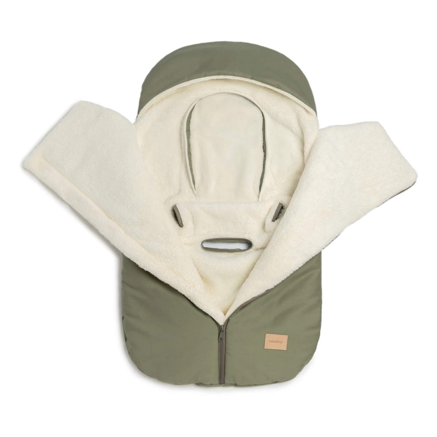 Top 10 β Flash Sale π Baby On The Go Universal Waterproof Footmuff Olive green Nobodinoz Design Baby π π - Image 3