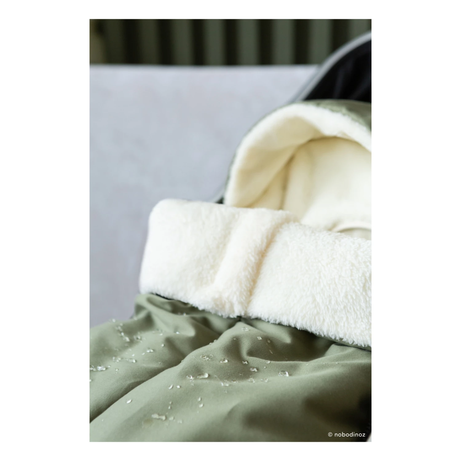 Top 10 β Flash Sale π Baby On The Go Universal Waterproof Footmuff Olive green Nobodinoz Design Baby π π - Image 8