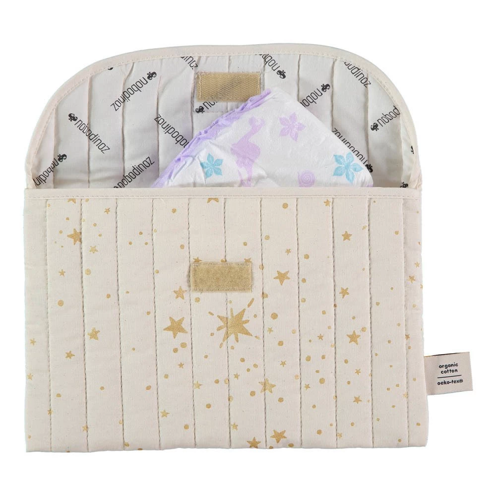 New β Brand new β€οΈ Bagatelle Secrets Organic Cotton Pouch Natural Nobodinoz Design Baby π π₯° - Image 3