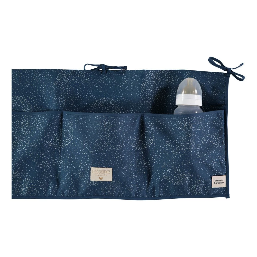 Best Sale β Outlet π― Bubble Merlin Cotton Storage Pouch Midnight blue Nobodinoz Design Children π π - Image 2