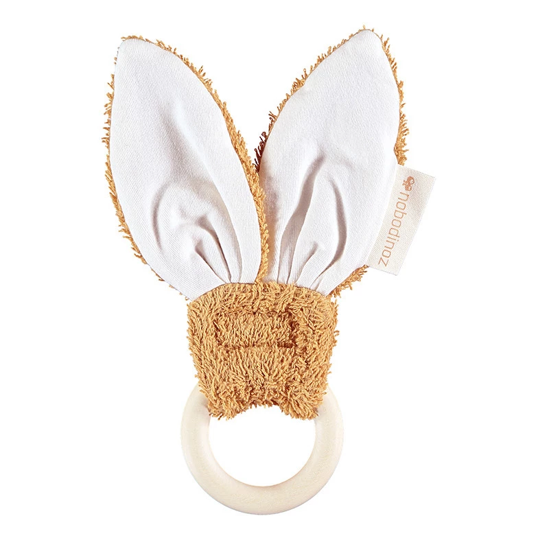 Coupon βοΈ Wholesale π₯ Bunny teether Caramel Nobodinoz Design Baby π π