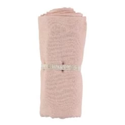 Hot Sale 👏 Best reviews of 🥰 Butterfly Double Cotton Gauze Swaddle 100x120cm Pale pink Nobodinoz Design Baby 🔔 ✔️
