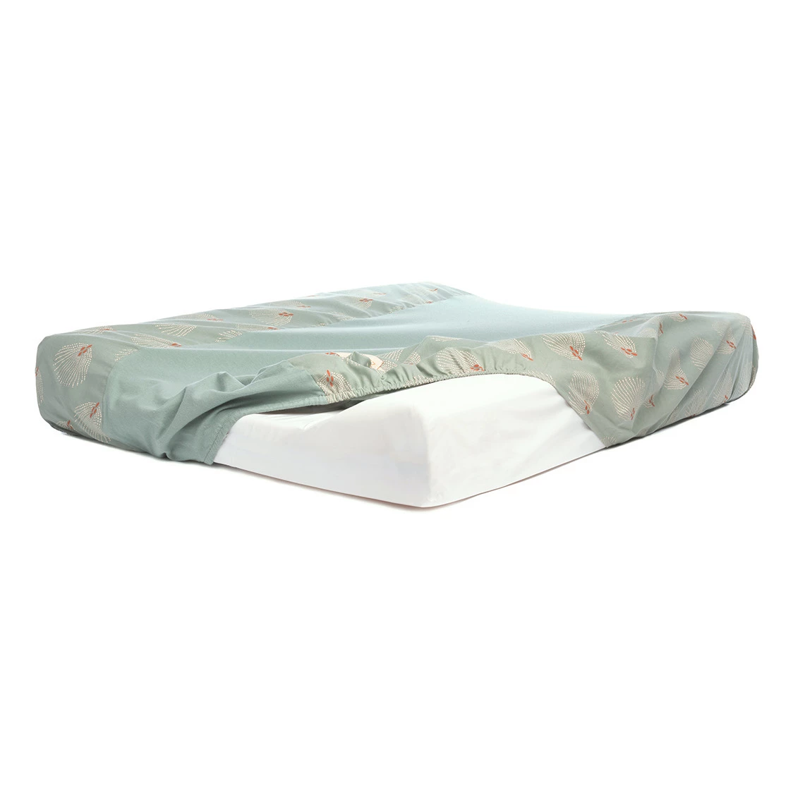 Cheap β¨ Buy π Calma Gatsby changing mat cover in organic cotton Green water Nobodinoz Design Baby π β¨ - Image 2