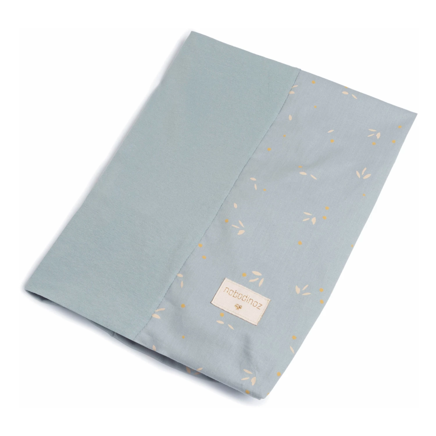 New π Best Pirce β Calma Organic Cotton Changing Mat Cover Pale blue Nobodinoz Design Baby βοΈ π - Image 5
