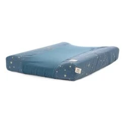 Hot Sale 💯 Brand new 🥰 Calma Stella Organic Cotton Chaning Mat Cover Midnight blue Nobodinoz Design Baby 👍 👏