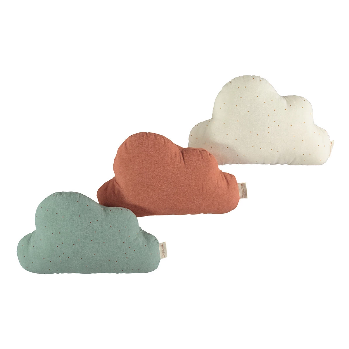 Promo π€© Budget π₯ Cloud cushion in organic cotton Coffee Nobodinoz Design Baby, Children π β - Image 3