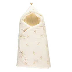 Best Sale 😉 Top 10 🥰 Cozy Organic Cotton Bunting Bag with Polar Fleece Lining Nobodinoz Design Baby 🔥 💯