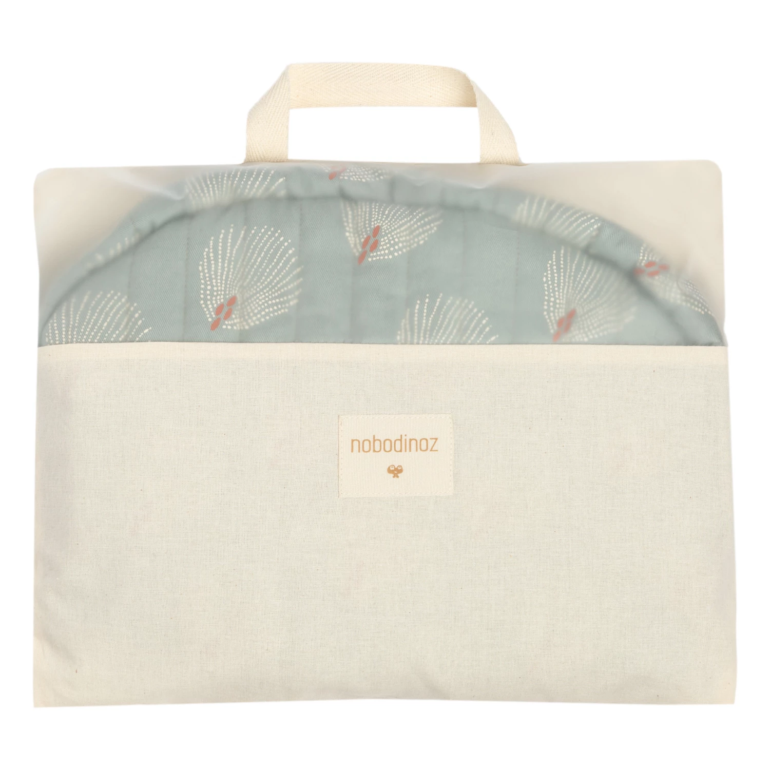 Brand new β¨ Buy βοΈ Cushion Cover for Growing Green High Chair Green water Nobodinoz Design Baby β¨ π - Image 3