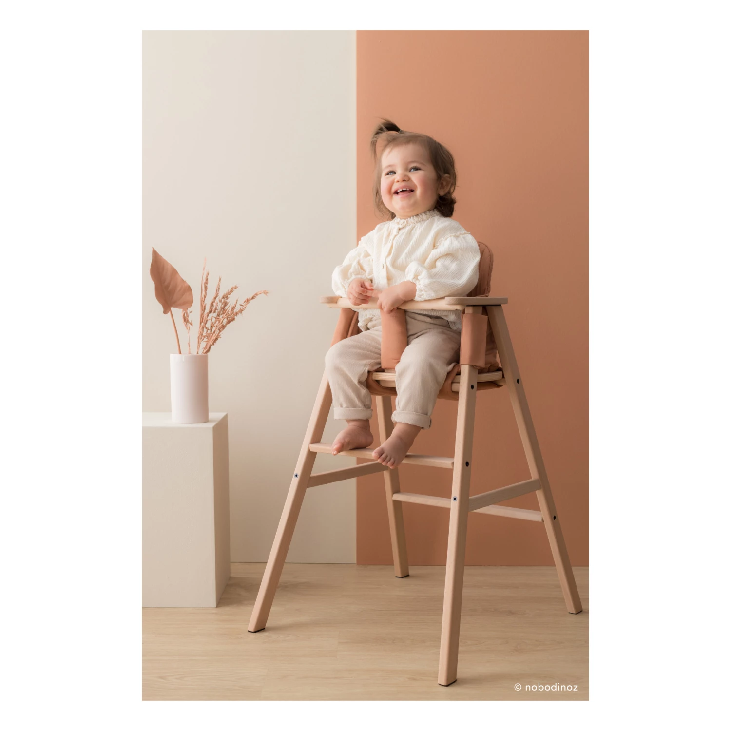 New β€οΈ Best deal 𧨠Cushion Cover for Growing Green High Chair Terracotta Nobodinoz Design Baby βοΈ π - Image 2