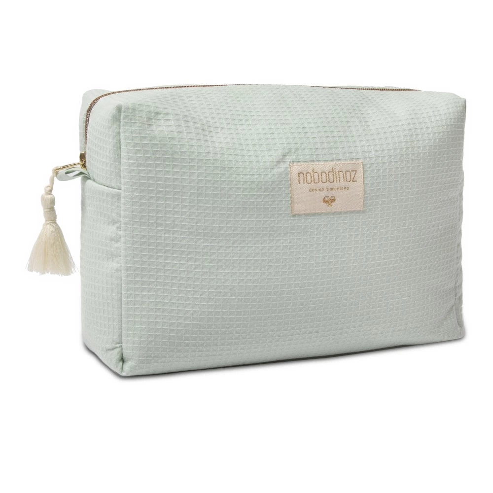Discount βοΈ Wholesale βοΈ Diva Organic Cotton Toiletry Bag Aqua Nobodinoz Design Children π π - Image 2