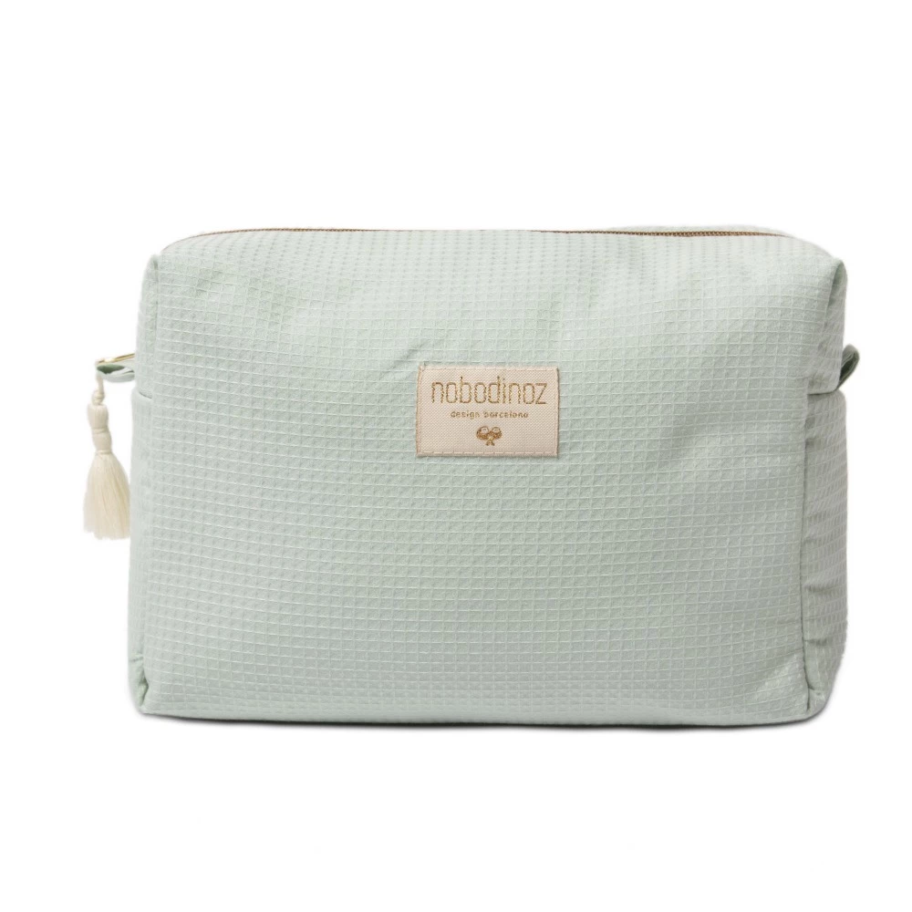 Discount βοΈ Wholesale βοΈ Diva Organic Cotton Toiletry Bag Aqua Nobodinoz Design Children π π