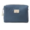 Hot Sale 🎁 Deals 🔥 Diva Organic Cotton Toiletry Bag Midnight blue Nobodinoz Design Children 👏 ✔️