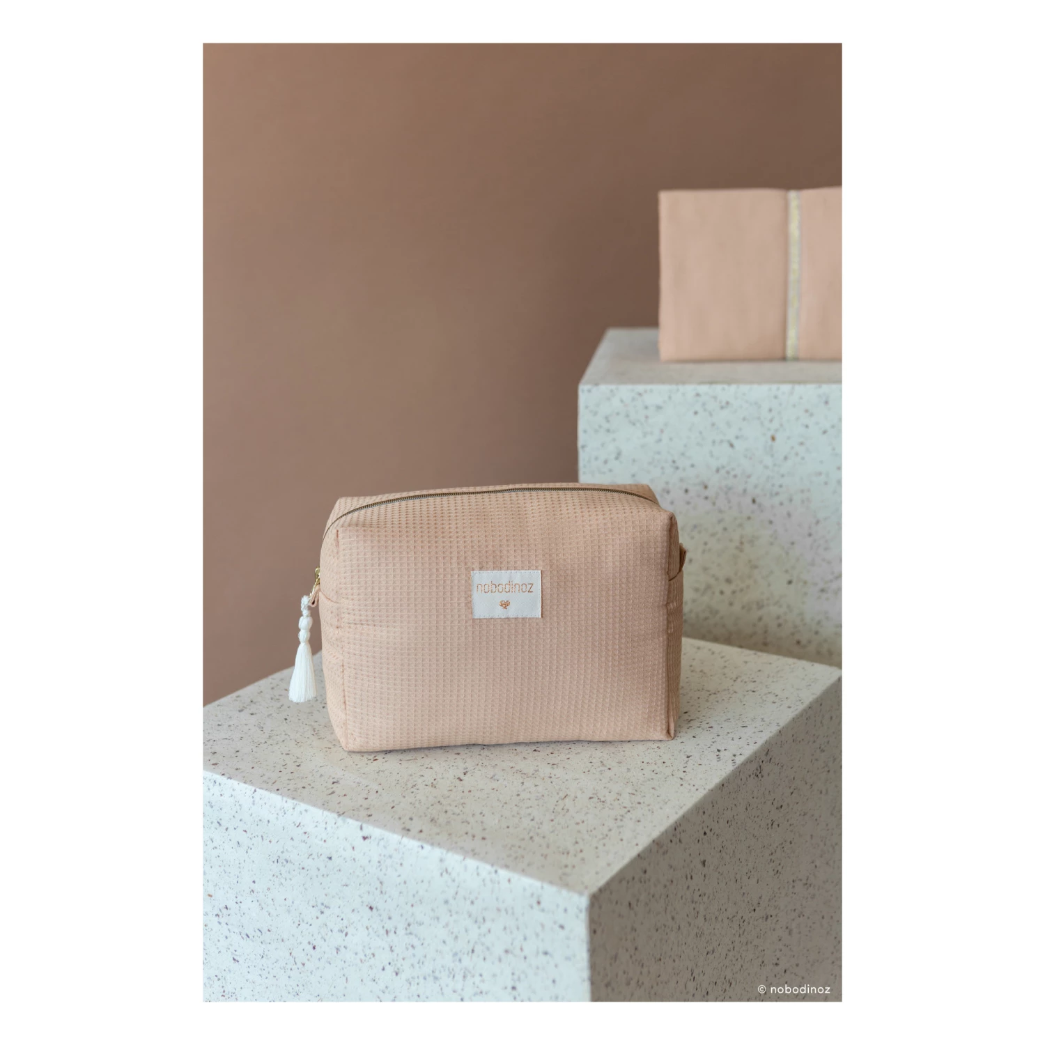 Best Pirce π Cheap π Diva Organic Cotton Toiletry Bag Nude Nobodinoz Design Baby, Children π₯° π - Image 2