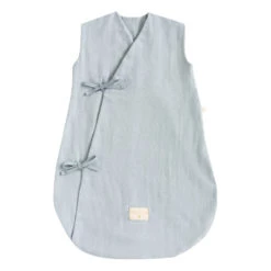 Outlet β Best Sale π Dreamy Organic Cotton Light Sleeping Bag Blue Nobodinoz Design Baby π π