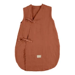 Cheapest 🌟 Best Pirce 😍 Dreamy Organic Cotton Lightweight Baby Sleeping Bag Brown Nobodinoz Design Baby 🎁 😉