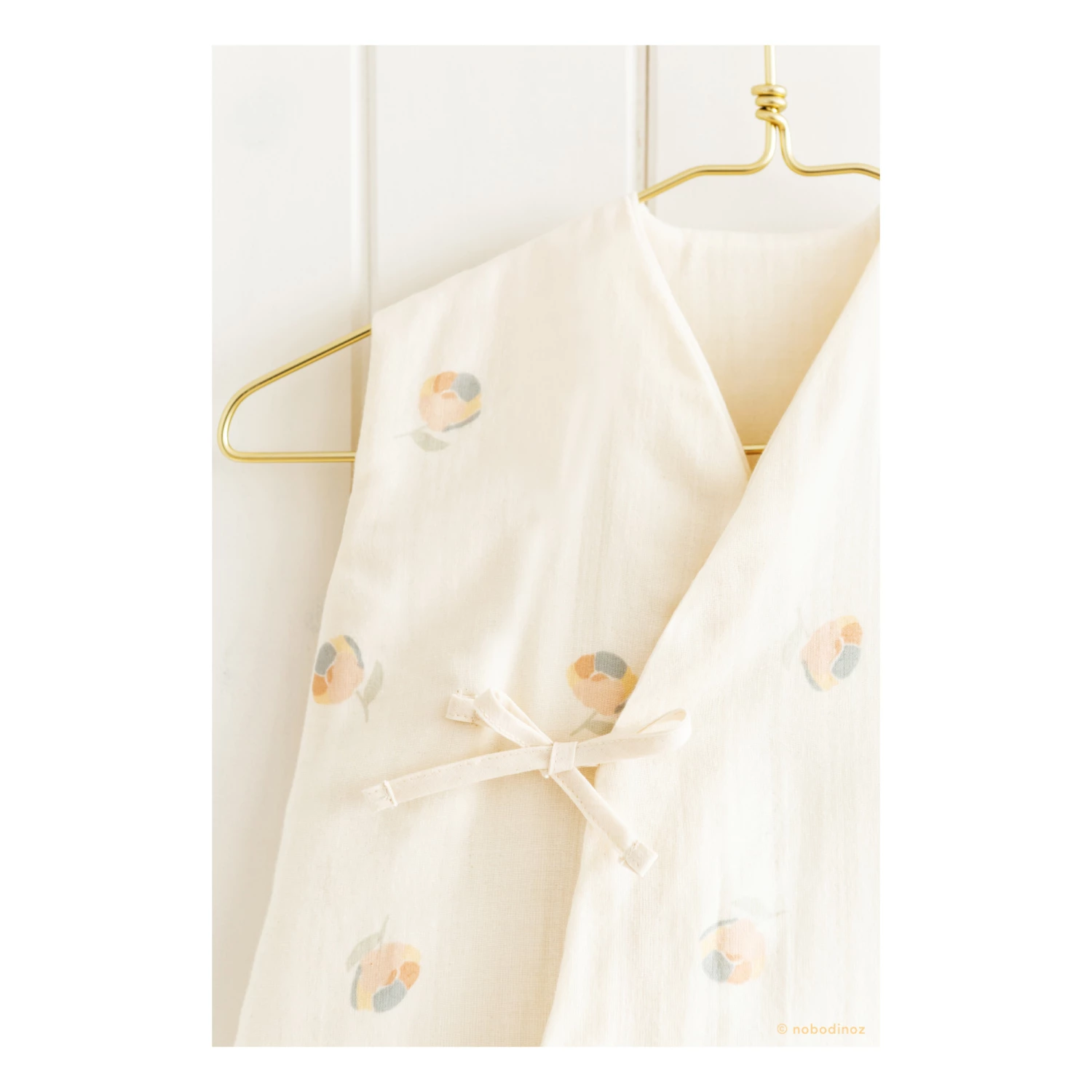 Budget ๐ฏ Deals ๐งจ Dreamy Organic Cotton Lightweight Baby Sleeping Bag Cream Nobodinoz Design Baby ๐ ๐ - Image 6