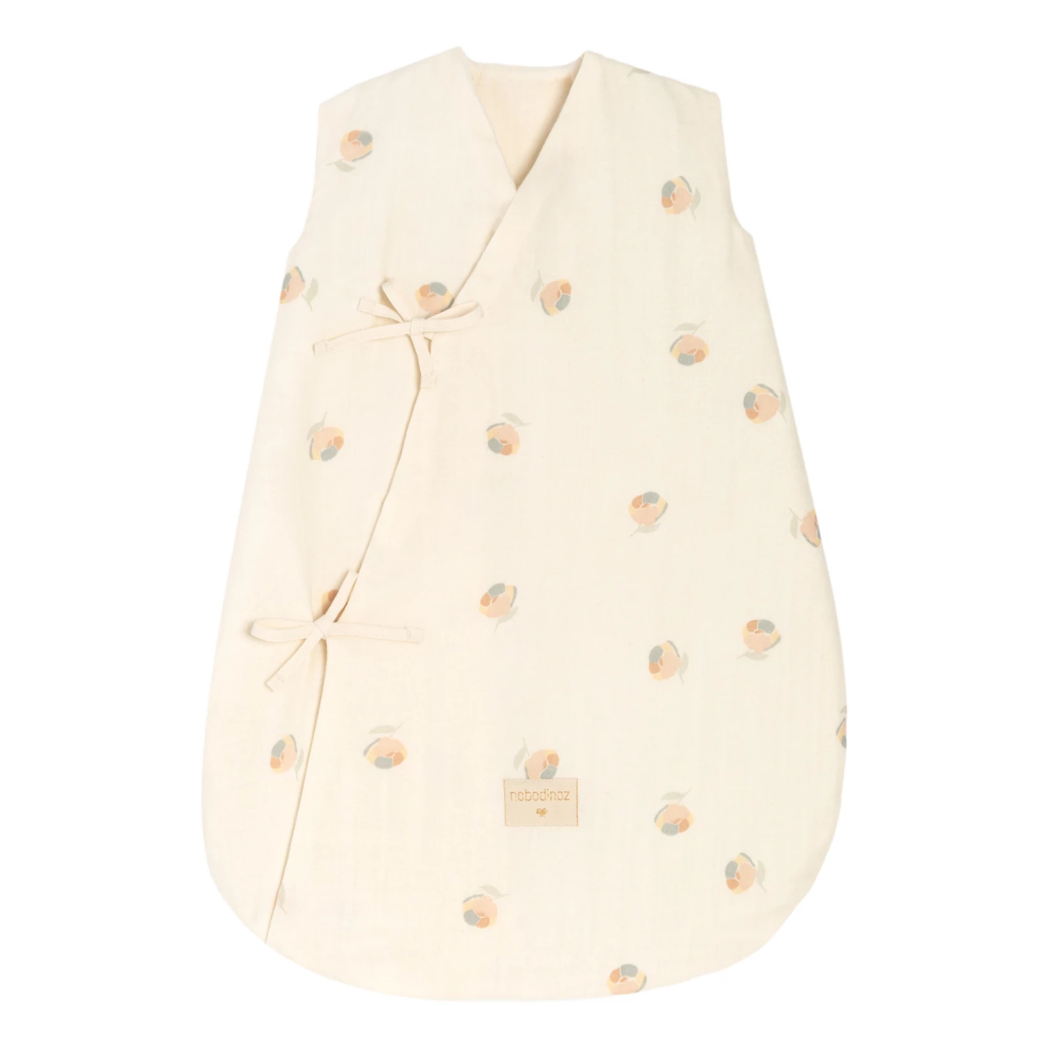 Budget ๐ฏ Deals ๐งจ Dreamy Organic Cotton Lightweight Baby Sleeping Bag Cream Nobodinoz Design Baby ๐ ๐
