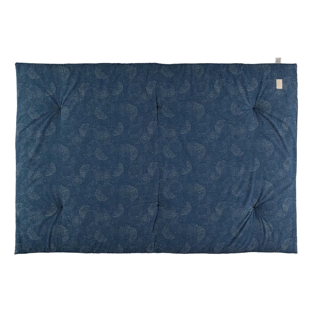 Coupon π― Best deal β€οΈ Eden Bubble Organic Cotton Futon Quilt Midnight blue Nobodinoz Design Children π π₯