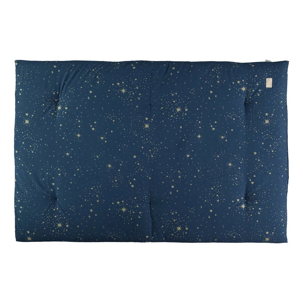 Budget βοΈ Promo π― Eden Stella Organic Cotton Futon Quilt Midnight blue Nobodinoz Design Children β¨ βοΈ
