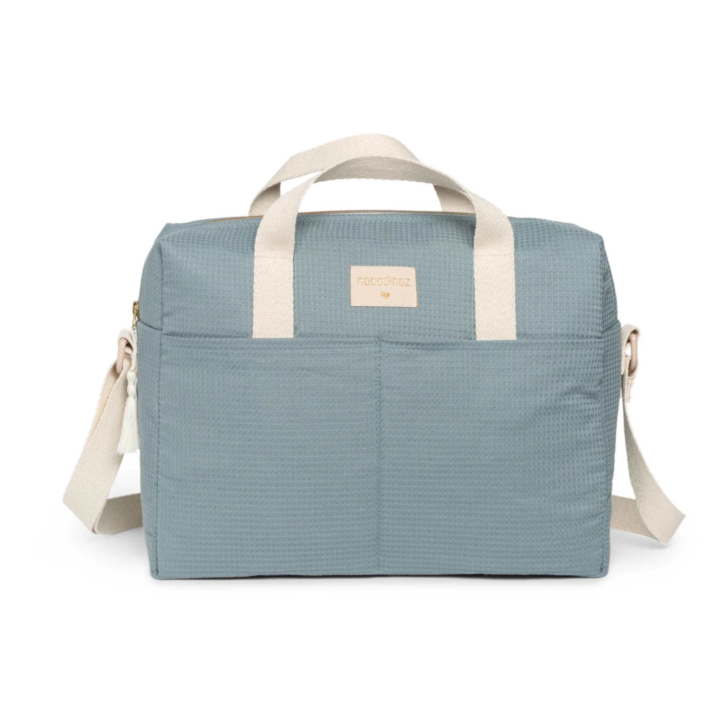 Cheapest β¨ Cheapest π Gala Organic Cotton Changing Bag Blue Nobodinoz Design Baby π― π - Image 5