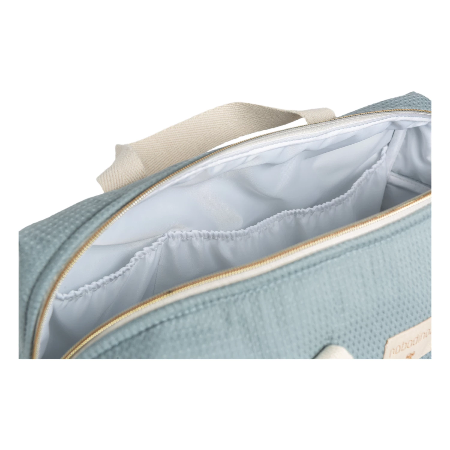 Cheapest β¨ Cheapest π Gala Organic Cotton Changing Bag Blue Nobodinoz Design Baby π― π - Image 6