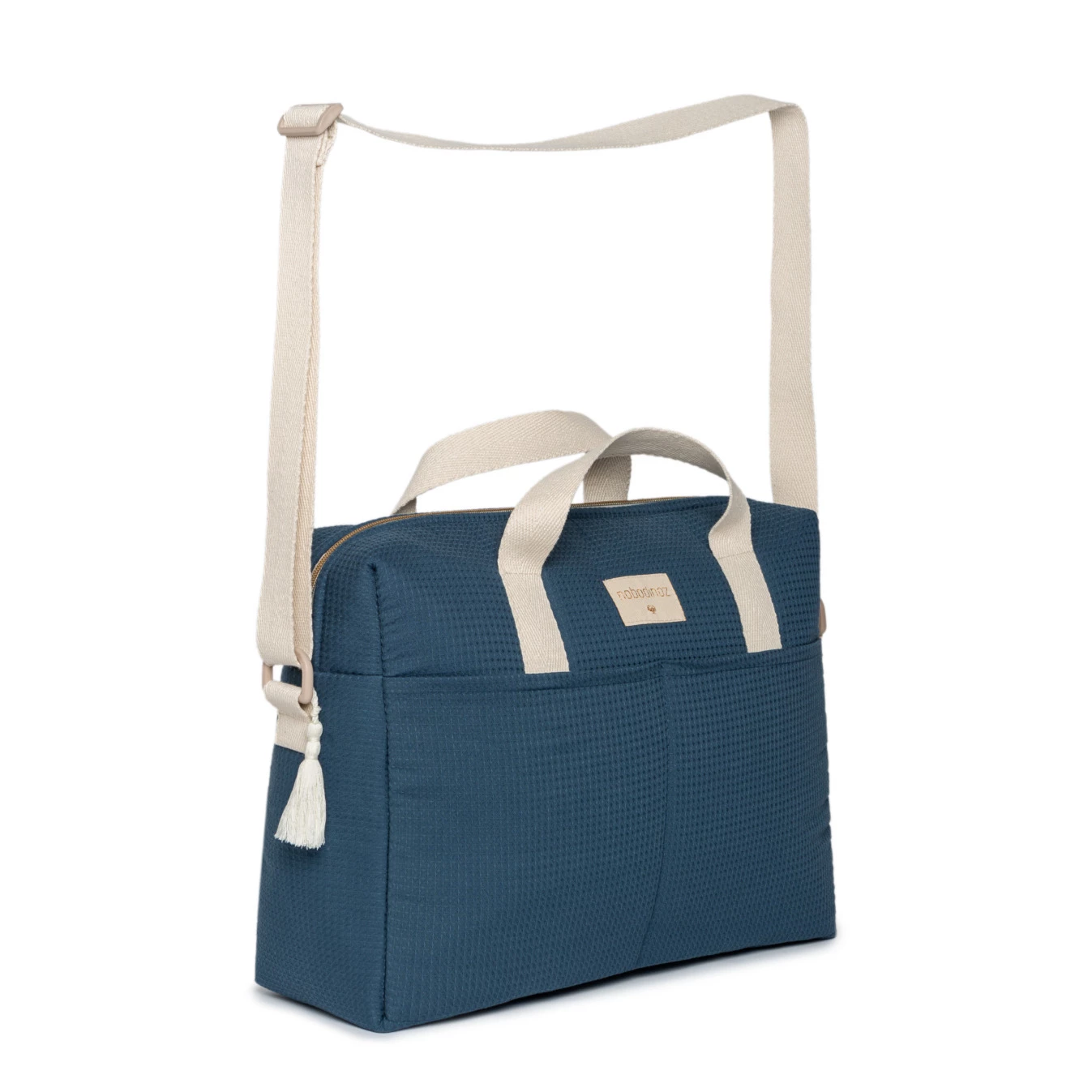 Best Sale π₯ Brand new π Gala Organic Cotton Changing Bag Midnight blue Nobodinoz Design Baby π π - Image 4