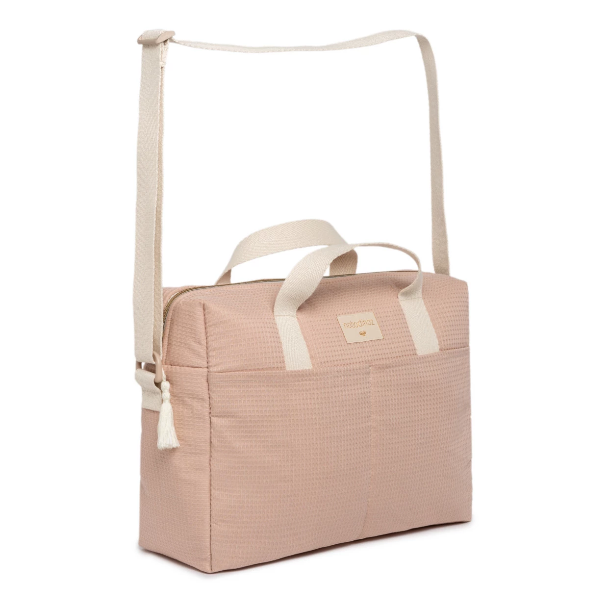 Brand new π₯ Best reviews of π Gala Organic Cotton Changing Bag Pale pink Nobodinoz Design Baby π π - Image 4