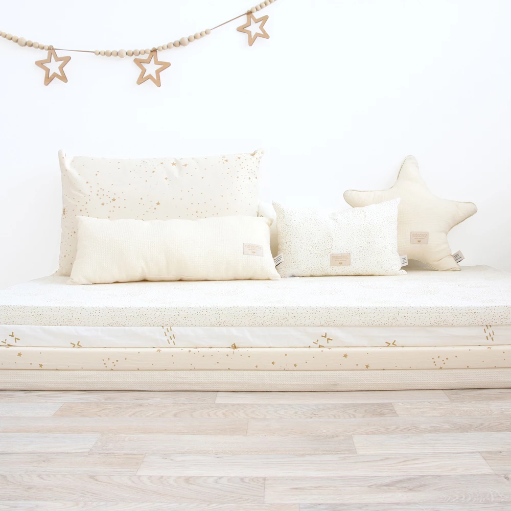 Flash Sale π Deals π Hardy Stella Organic Cotton Cushion 22x52cm Midnight blue Nobodinoz Design Children βοΈ π - Image 2