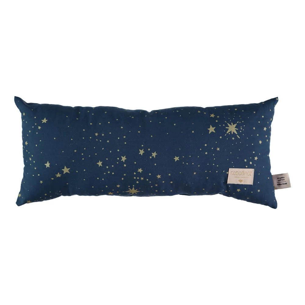 Flash Sale π Deals π Hardy Stella Organic Cotton Cushion 22x52cm Midnight blue Nobodinoz Design Children βοΈ π