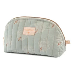Outlet 👏 Best Sale ✔️ Holiday Gatsby organic cotton toiletry bag Green water Nobodinoz Design Baby, Children 😍 ✨