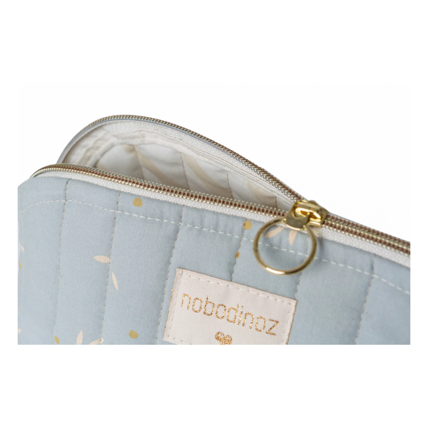 Discount π€© Outlet π Holiday Willow Organic Cotton Toilet Bag Pale blue Nobodinoz Design Baby π β€οΈ - Image 5