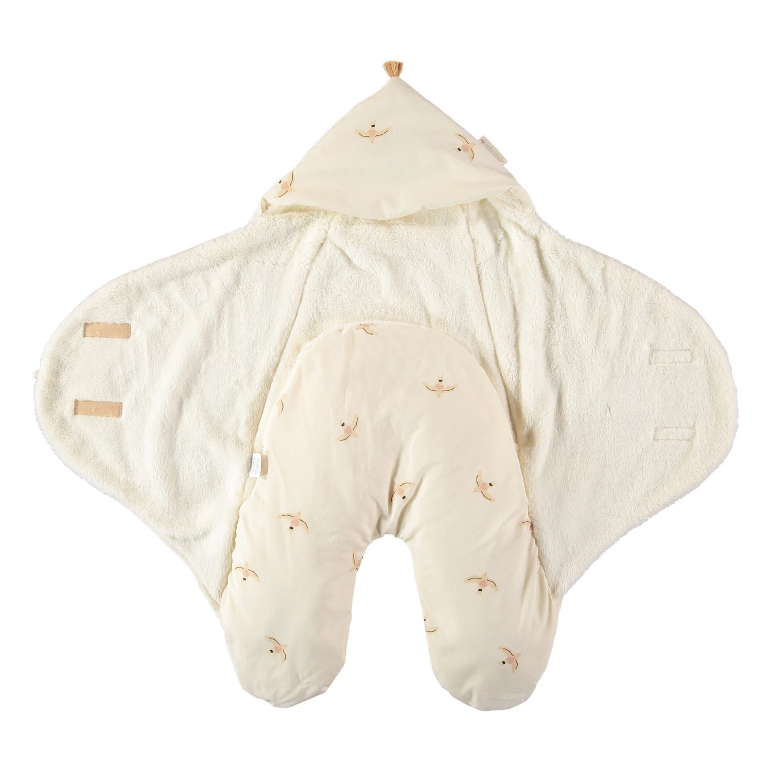 Top 10 π Best deal π Kiss me - Organic cotton baby sleeping bag with polar fleece lining Nobodinoz Design Baby β€οΈ β¨ - Image 3