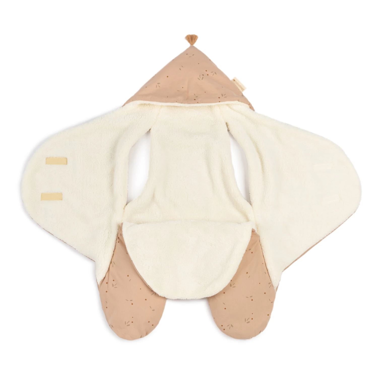 Cheap 𧨠Coupon π Kiss Me Organic Cotton, Polar Fleece-Lined Footmuff Nude Nobodinoz Design Baby π β - Image 5