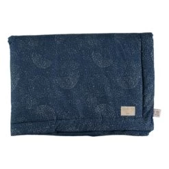 Buy ❤️ Coupon 👍 Laponia Bubble Organic Cotton Blanket Midnight blue Nobodinoz Design Baby 🛒 🌟