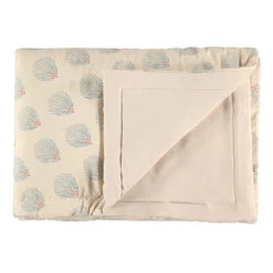 Coupon 😍 New 😀 Laponia Gatsby organic cotton blanket Cream Nobodinoz Design Baby 👍 👍