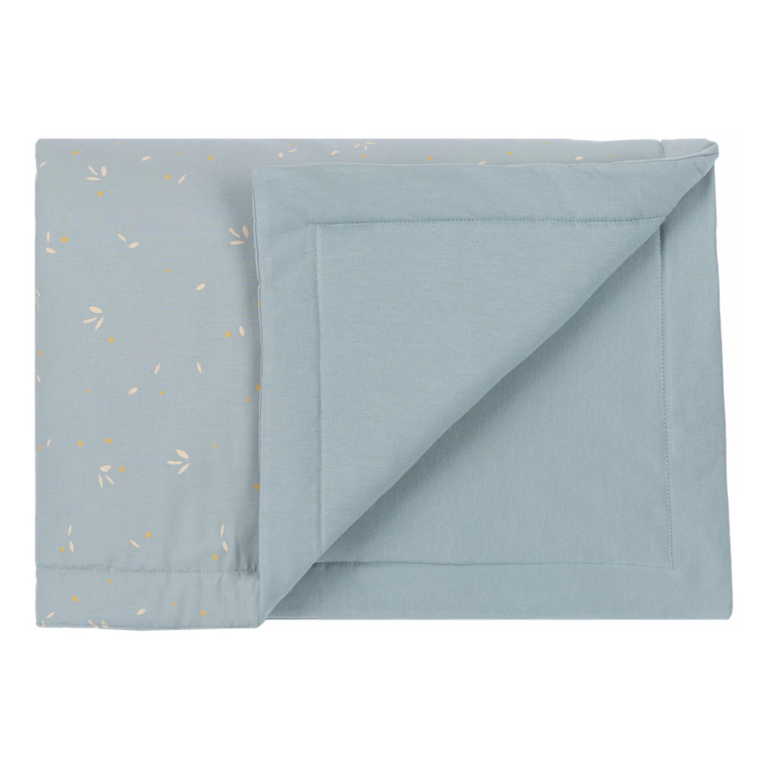 Deals π Deals π Laponia Willow Organic Cotton Blanket Pale blue Nobodinoz Design Baby β π - Image 4