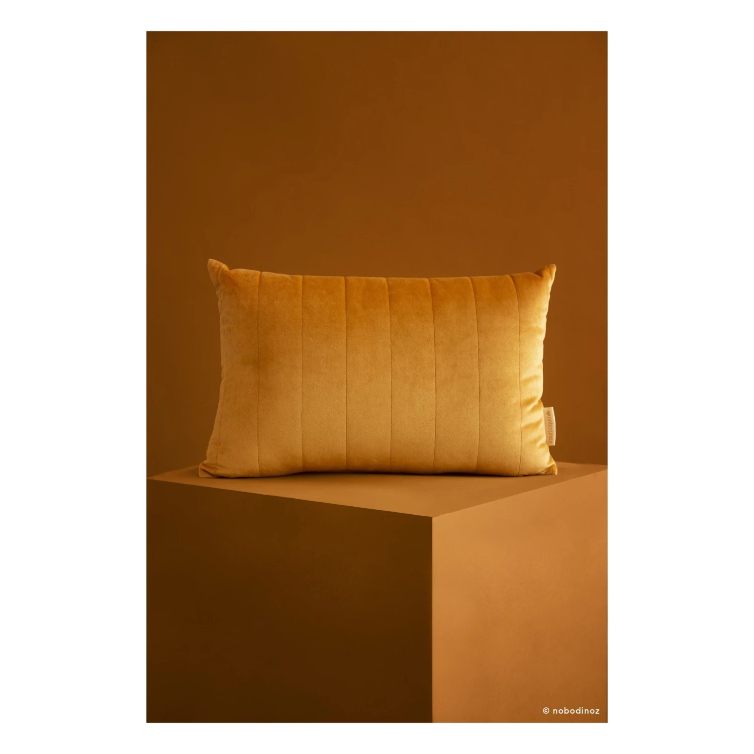 Best deal β Outlet π Large Akamba Velvet Cushion Mustard Nobodinoz Design Children, Adult π π€© - Image 4