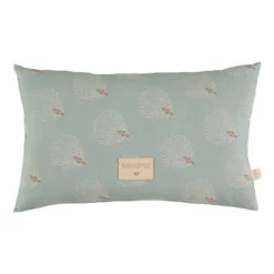 Coupon ⌛ Wholesale 😍 Laurel Gatsby organic cotton cushion Green water Nobodinoz Design Baby, Children 😍 💯