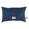 Brand new 🛒 Hot Sale ⌛ Laurel Stella Organic Cotton Cushion 22x35cm Midnight blue Nobodinoz Design Children 😉 🛒