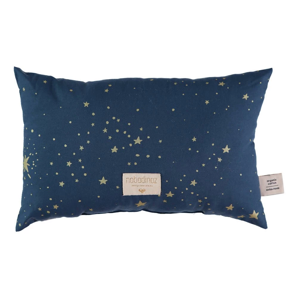 Brand new π Hot Sale β Laurel Stella Organic Cotton Cushion 22x35cm Midnight blue Nobodinoz Design Children π π