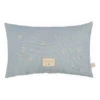 Brand new 🔥 Best reviews of 👍 Laurel Willow Organic Cotton Cushion 22 x 35cm Pale blue Nobodinoz Design Baby 😀 👍