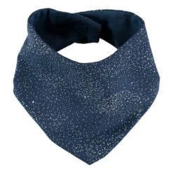 New π Best deal π Lucky Bubble Organic Cotton Bandana Bib Midnight blue Nobodinoz Design Baby π₯° π€©